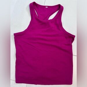 Lululemon Athletica Magenta Tank Top